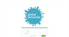 Desktop Screenshot of newsletters.globalpersonals.co.uk